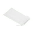 thumbnail image 3 of Unique Bargains 1 Pc Drawstring Eyeglass Pouch Soft Eyeglasses Storage White, 3 of 5