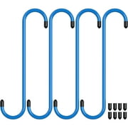 4 Pcs Brake Caliper Hangers Brake Caliper Hooks with Rubber Tips Automotive Tool for Braking, Bearing, Axle and Suspension Work