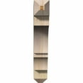 thumbnail image 3 of Ekena Millwork 6"W x 34"D x 34"H Balboa Craftsman Rough Sawn Bracket, Douglas Fir, 3 of 13