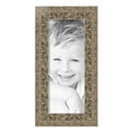 thumbnail image 2 of ArtToFrames 8" x 20" Antique Floral Silver Picture Frame, 8x20 inch Multi Wood Poster Frame (WOM-5168), 3 Pack, 2 of 6