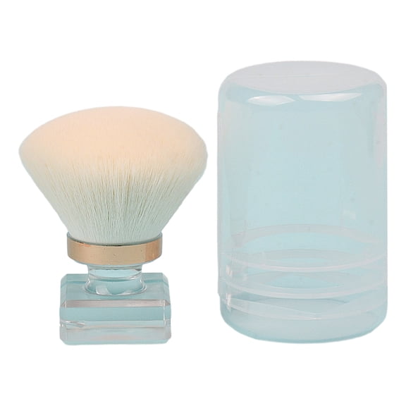 Litie Nail Dust Brush,Soft Artificial Fiber Makeup Brush Hair Dust Cleaner Brush for Makeup Manicure Tool