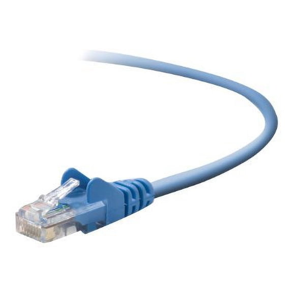 Belkin Cat.5e UTP Patch Cable - RJ-45 Male Network - RJ-45 Male Network - 10ft - Blue