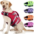 thumbnail image 2 of Make Sure Your Dog'S Water Activities Are Both Secure And Fashionable: High-Quality Life Vest for Dogs Featuring Reflective Stripes, a Super Sticky Band., 2 of 17