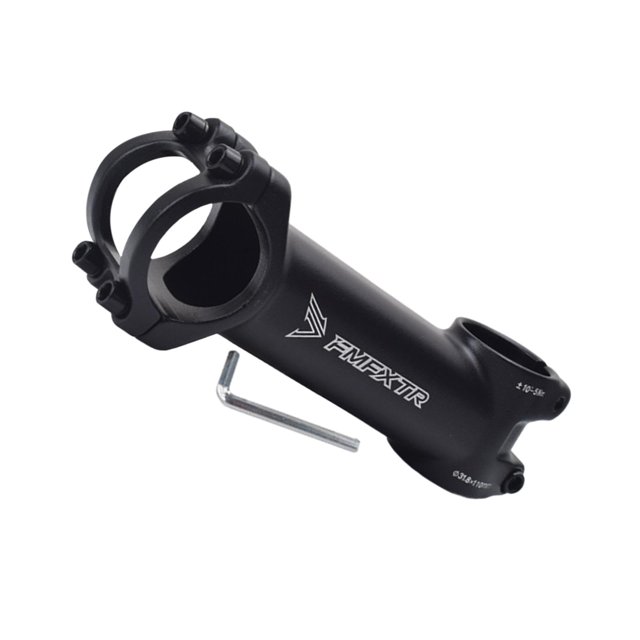 Vástago corto Zulema para bicicleta 28,6mm 1-1/8 ajustable 31,8mm 10 grados 318x110mm