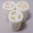 thumbnail image 3 of 5 esponjas de baño de lufa de 10 cm para ducha, exfoliantes corporales, limpiadores profundos, cuencos, esponjas blancas, 3 of 7