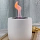 thumbnail image 4 of Greeniant Chimenea portátil al aire libre de cemento pequeñas chimeneas fabricante de fuego Simple generoso calentador decoración Villas Festival carpas Blanco Greeniant OD029877-01, 4 of 6