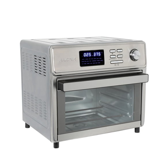Kalorik MAXX 26QT Air Fryer Oven with 21 Presets, 500F Searing temp and 5 Accessories, Stainless Steel (AFK26SD5SS43)