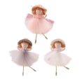 thumbnail image 4 of Billuyoard Colgante portátil de niña de Navidad, muñeca Adorable, escolar, decoración colgante de Navidad, adorno de Festival, regalo Kits de decoración para fiestas Gris Billuyoard HA069082-02, 4 of 6