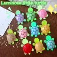 thumbnail image 2 of Miniadornos luminosos de tortuga, decoración del hogar, paisajismo, artesanías de resina, figuras de tortuga, miniaturas de jardín, decoración, juguetes para niños, regalos, 2 of 5