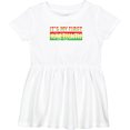 thumbnail image 3 of Inktastic It's My First Juneteenth Red, Yellow, and Green Girls Baby Dress, 3 of 5