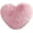 Blush, variant on JHdrYfe Fluffy Heart Throw Pillows, Shaggy Decorative Pillow for Sofa Couch Bed, Cute Room Decor Decorations for Women Girls Kids (Pink)