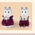 thumbnail image 1 of Simulation Forest Rabbit Family DIY Playset Mini Rabbit Bear Figure Toy Dolls Kids Gifts, 1 of 1