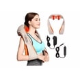 thumbnail image 1 of Masajeador Xtellar beige Portatil Cuello Espalda Con Calor Casa O Coche, 1 of 4