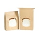 thumbnail image 4 of Inteprter 50 bolsas atractivas de papel Kraft para hornear con apertura de ventana combinadas con pegatinas de sellado Organizadores de utensilios de cocina talla grande, 4 of 6