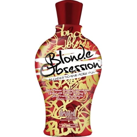 New Devoted Creations Blonde Obsession Tanning Lotion 12.25 oz.