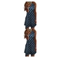 thumbnail image 4 of Vestido corto informal Qarigey con estampado floral bohemio Sexy Halter para mujer S M L XL 2XL 3XL 4XL 5XL, 4 of 6