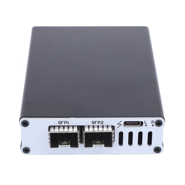 25G Card, Portable Plug and Play High Speed USB4 Card with SFP Optical Interface for OS X,