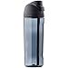 thumbnail image 3 of Owala FreeSip Clear Tritan Plastic Water Bottle with Straw, BPA-Free Sports Water Bottle, Great for Travel, 25 Oz, Very, Very Dark (Pack of 1), 3 of 4