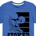 thumbnail image 3 of Peanuts - Stoked - Toddler And Youth Short Sleeve Graphic T-Shirt, 3 of 6