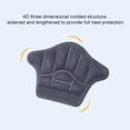 thumbnail image 4 of Suede Heel Grips, Anti‑Slip, Anti‑Wear, Soft Sponge, 8PCS, Thickness 0.28", 4 of 7