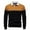 Yellow, variant on ZCFZJW Mens Preppy Sweatshirt Color Block Casual Long Sleeve Slim Fit Atheltic Golf Tees Shirt Lightweight Comfy Pullover Tops Autumn Sweatshirts With Collar Army Green L