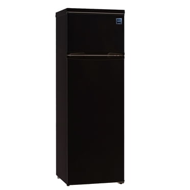 RCA - 10 Cu ft Top-Freezer Apartment Size Refrigerator - Black