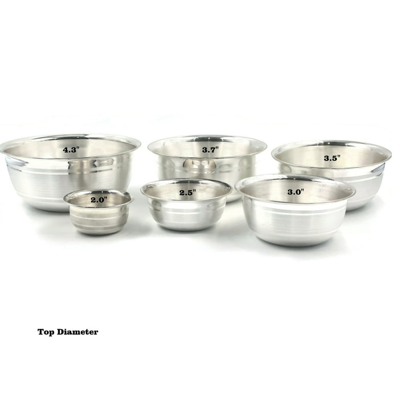 999 Pure Silver Bowl & Spoon Set for Newborns and Kids, 2.5 Inches