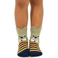 thumbnail image 2 of Teehee Kids Boys Cotton 6-Pack Ear Pop Out Crew Socks - Dog's Face, 6-8 Years, 2 of 8