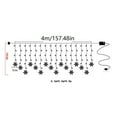 thumbnail image 3 of LED Snowflake Curtain And Icicle Lights — Festive Christmas Decorative String Lights, 3 of 4