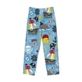 thumbnail image 4 of Balery Pirate Marine Animals print Men's Pajama Pants,Ultra Lightweight Pjs,Lounge Pant-XX-Large, 4 of 9