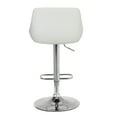 thumbnail image 5 of Armen Living Anibal Upholstered Swivel Adjustable Bar Stool, 5 of 5