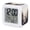 Tan Black, variant on Blue Christmas Digital Alarm Clock for Bedrooms, Smart LED Alarm Clock with 7 Color Changing Night Light, Snowman Eucalyptus Leaves Snowflake Wooden Silent Wake Up Clocks for Sleep Study Cooking