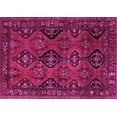 thumbnail image 1 of Ahgly Company Indoor Rectangle Persian Pink Traditional Area Rugs, 6' x 9', 1 of 4