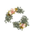 thumbnail image 2 of 2 piezas de guirnaldas de flores de arco de boda, guirnaldas florales artificiales para boda champán, 2 of 9