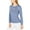 Blue - navy, variant on Vince Camuto Womens Keyhole Pullover Blouse, Blue, X-Large