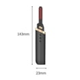 thumbnail image 5 of Rizador de pestañas calentado-rizador de pestañas USB recargable con cepillo de pestañas, 5 of 5