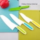 thumbnail image 3 of Juego De Cuchillos De Cocina Para Hornear, Mangos Coloridos, Fácil Limpieza, Juego De Cuchillos De Cocina Para Niños, Bordes Dentados Para Uso Diario, 3 of 7
