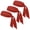 Red, variant on GOGO 12 Pack Head Tie Sports Headbands, Tie Back Headband Wholesale - Royal Blue