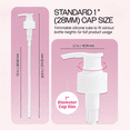 thumbnail image 3 of 1 Inch Neck Dispensing Pump - Shampoo and Conditioner Bottle Pump Dispenser- 50 pieces, 3 of 5