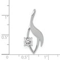thumbnail image 3 of FB Jewels 14k White Gold Diamond Slide Mtg, 3 of 5