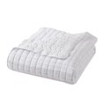 thumbnail image 3 of Mainstays Clipped Jacquard Stripe Quilt Set, 3 of 3