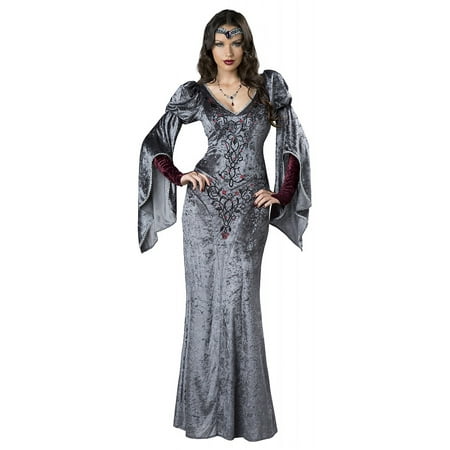 Dark Medieval Maiden Adult Costume - Large