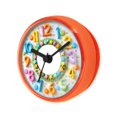 thumbnail image 1 of hengtong Bathroom Shower Clock Educational Clock Colorful Modern Compact Small for Mirror orange, 1 of 10