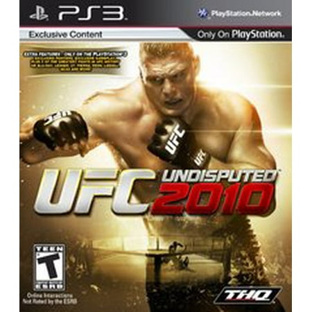 UFC Undisputed 2010 - Playstation 3 (Refurbished)