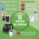 thumbnail image 2 of Hamilton Beach FlexBrew Advanced 5-in-1 Coffee Maker, Removable Dual-Position 60 oz. Water Reservoir, 49927, 2 of 11