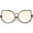 Matte Black / Pink Mirror, variant on sunglassLA Female Oversize Slim Metal Frame Colored Mirror Flat Lens Cat Eye Sunglasses 58mm (Shiny Silver / Blue Mirror) - 58mm
