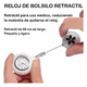 thumbnail image 3 of 8 reloj Bolsillo Enfermera Enfermería Doctor Belug Blanco, 3 of 5