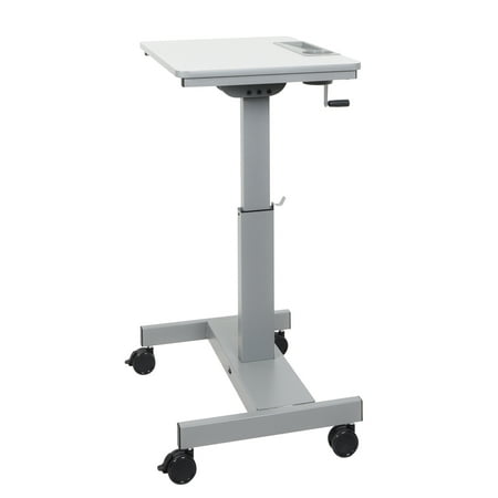 Student Desk Sit Stand Desk With Crank Handle Walmart Com