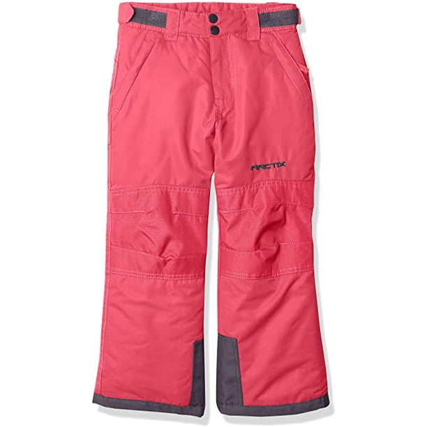 Arctix Youth Snow Pants with Reinforced Knees and Seat Fuchsia, M