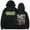 black, variant on Mf Doom MM FOOD Merch Unisex Oversized Soft Fleece Pullover Hoodie - Graphic Print Harajuku-Inspired Fall Winter Casual Streetwear